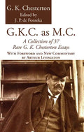 G.K.C. as M.C. - Paperback