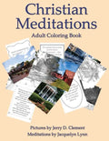 Christian Meditations: Adult Coloring Book - Paperback