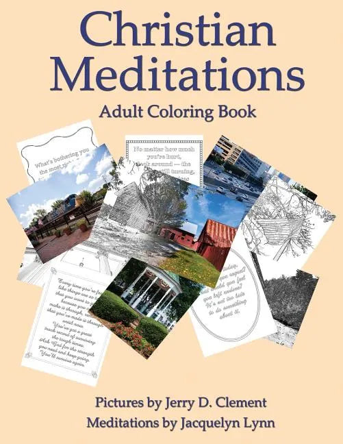 Christian Meditations: Adult Coloring Book - Paperback