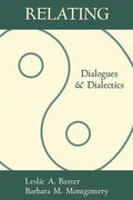 Relating: Dialogues and Dialectics - Paperback