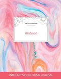 Adult Coloring Journal: Alateen (Turtle Illustrations, Bubblegum) - Paperback