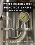 Water Distribution Practice Exams: For Grades 2-3 - Paperback