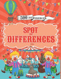 Spot the Differences: Search and Find 500 Differences with Answers, Activity Books for Kids Ages 4-8. - Paperback