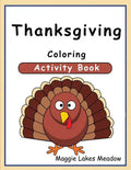 Thanksgiving Coloring Activity Book - Paperback