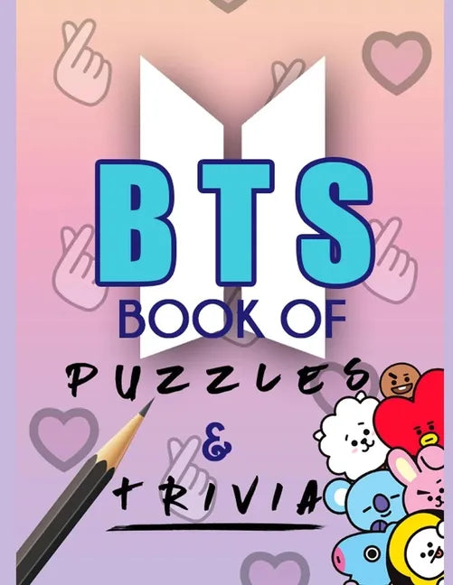 KPOP BTS Book of Puzzles & Trivia - Paperback