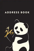 Address Book: Panda, 6x9, 130 Pages, Professionally Designed - Paperback