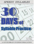 Speedy Syllables: Fast & Fun Syllable Practice - Paperback