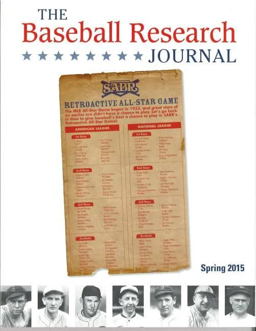 Baseball Research Journal (BRJ), Volume 44 #1 - Paperback