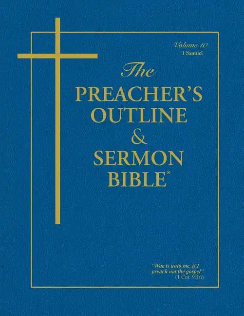 Preacher's Outline & Sermon Bible-KJV-1 Samuel - Paperback