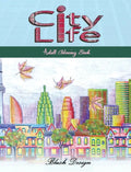 City Life: Adult Coloring Book - Hardcover