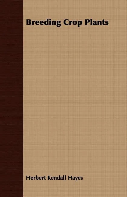 Breeding Crop Plants - Paperback