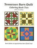 Tennessee Barn Quilt Coloring Book Two - Paperback