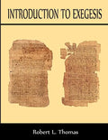 Introduction To Exegesis - Paperback