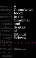 A Cumulative Index to the Grammar and Syntax of Biblical Hebrew - Hardcover