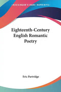 Eighteenth-Century English Romantic Poetry - Paperback