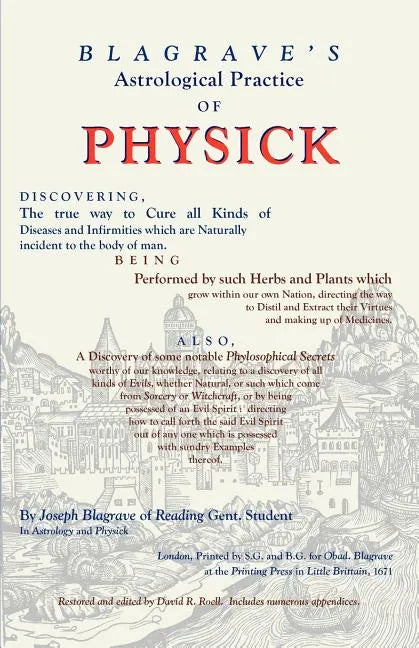 Astrological Practice of Physick - Paperback