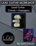 Lead Guitar Chords and Arpeggios - Paperback