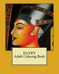 Egypt: Adult Coloring Book - Paperback