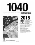 1040 Instructions 2015 - Paperback