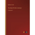 The Study Of Celtic Literature: in large print - Paperback