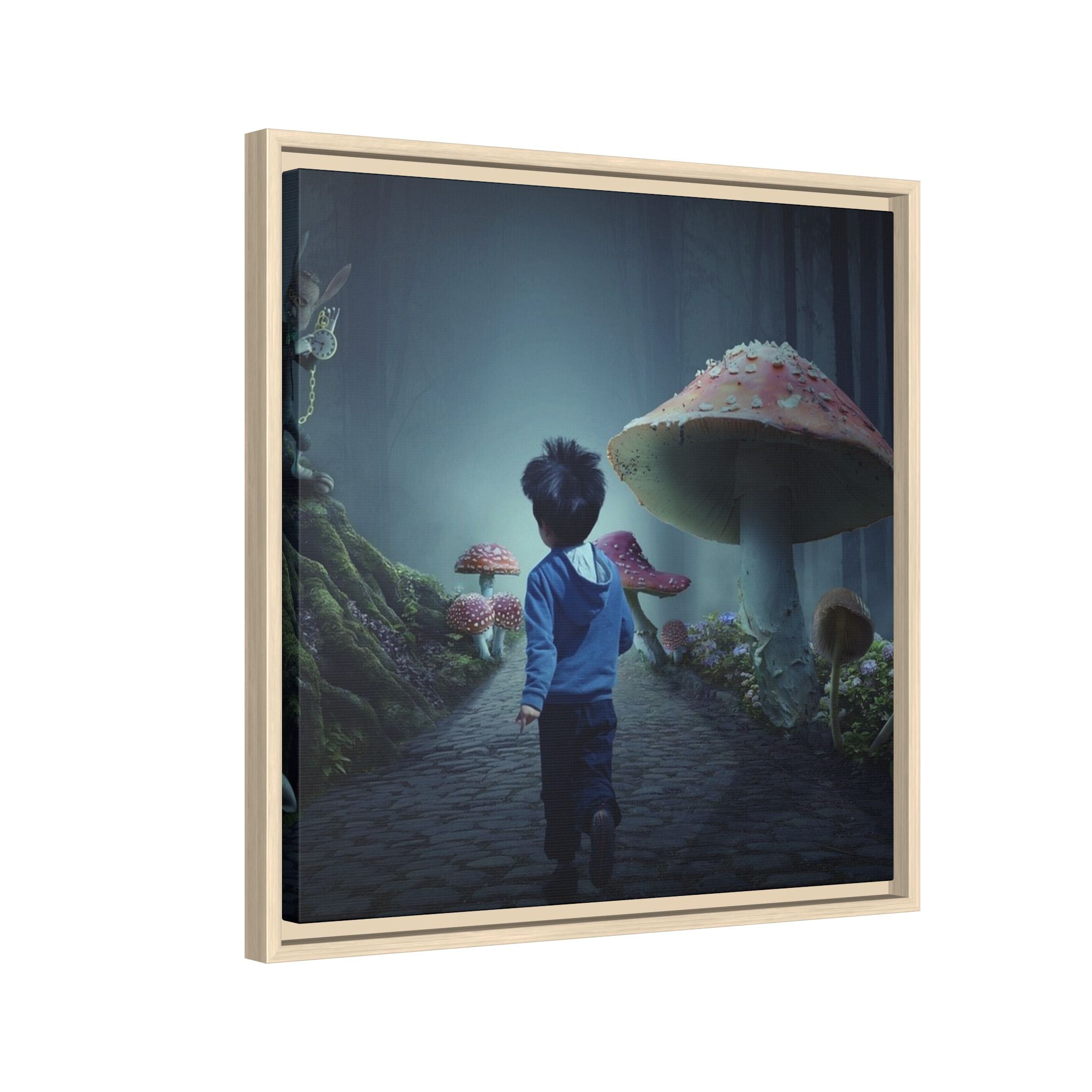 Matte Canvas, Framed (Multi-color)
