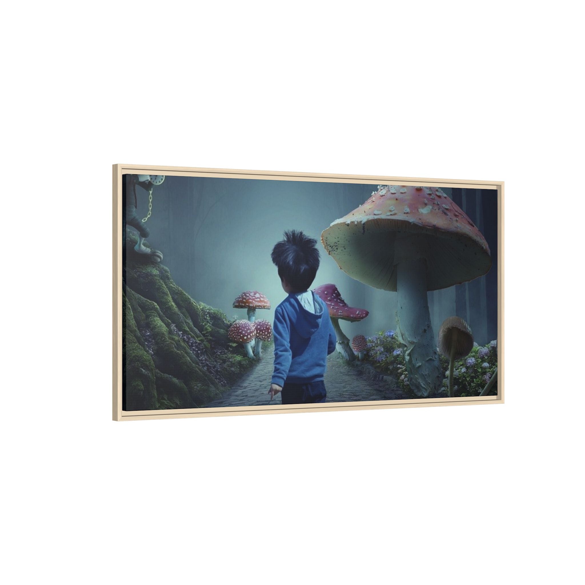 Matte Canvas, Framed (Multi-color)
