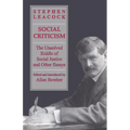 Social Criticism: The Unsolved Riddle of Social Justice and Other Essays - Paperback