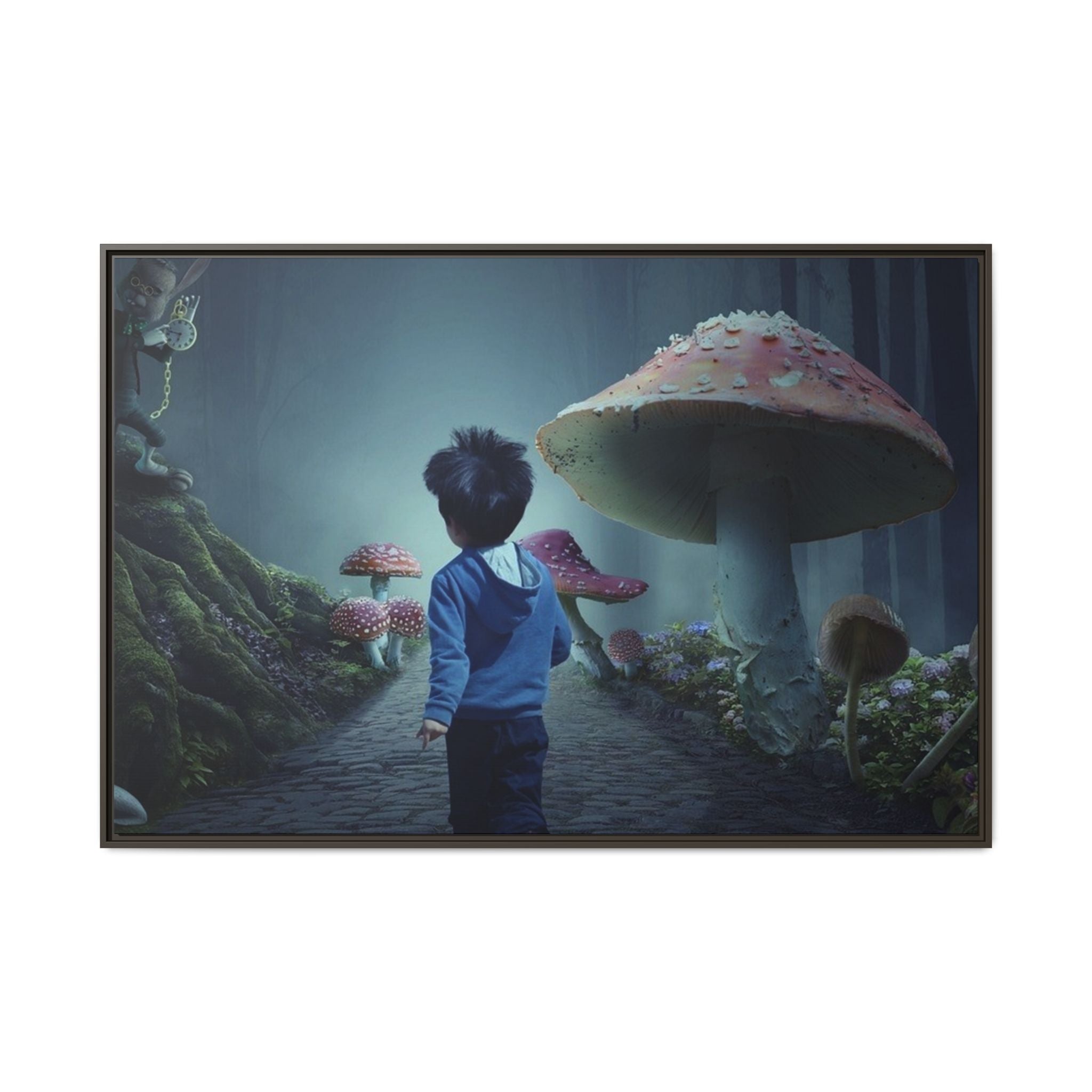 Matte Canvas, Framed (Multi-color)