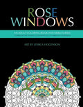 Rose Windows: An Adult Coloring Book with Bible Verses - Paperback