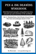 Pen & Ink Drawing Workbook vol 3: Learn to Draw Pleasing Pen & Ink Landscapes - Paperback