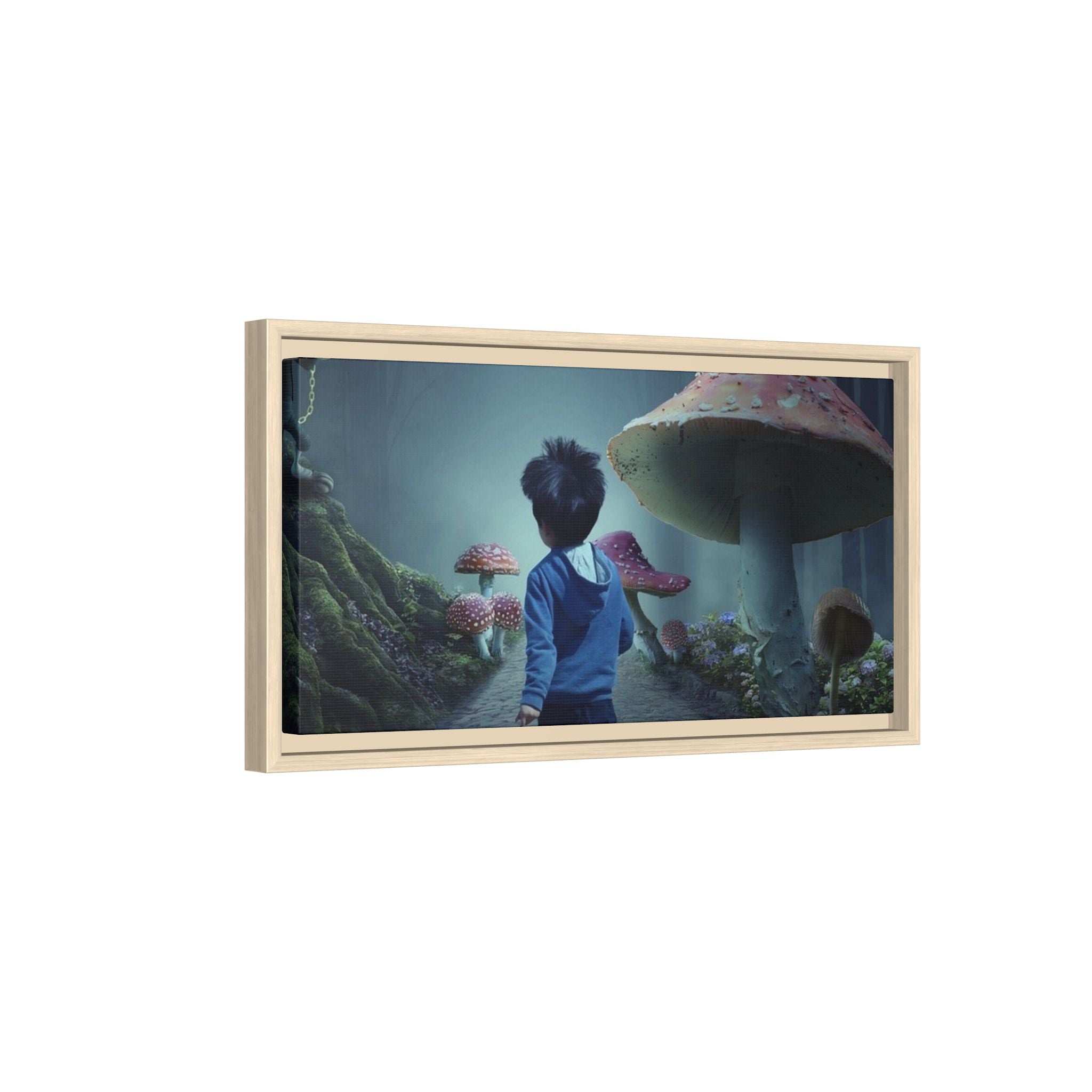 Matte Canvas, Framed (Multi-color)