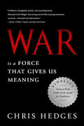 War Is a Force That Gives Us Meaning - Paperback