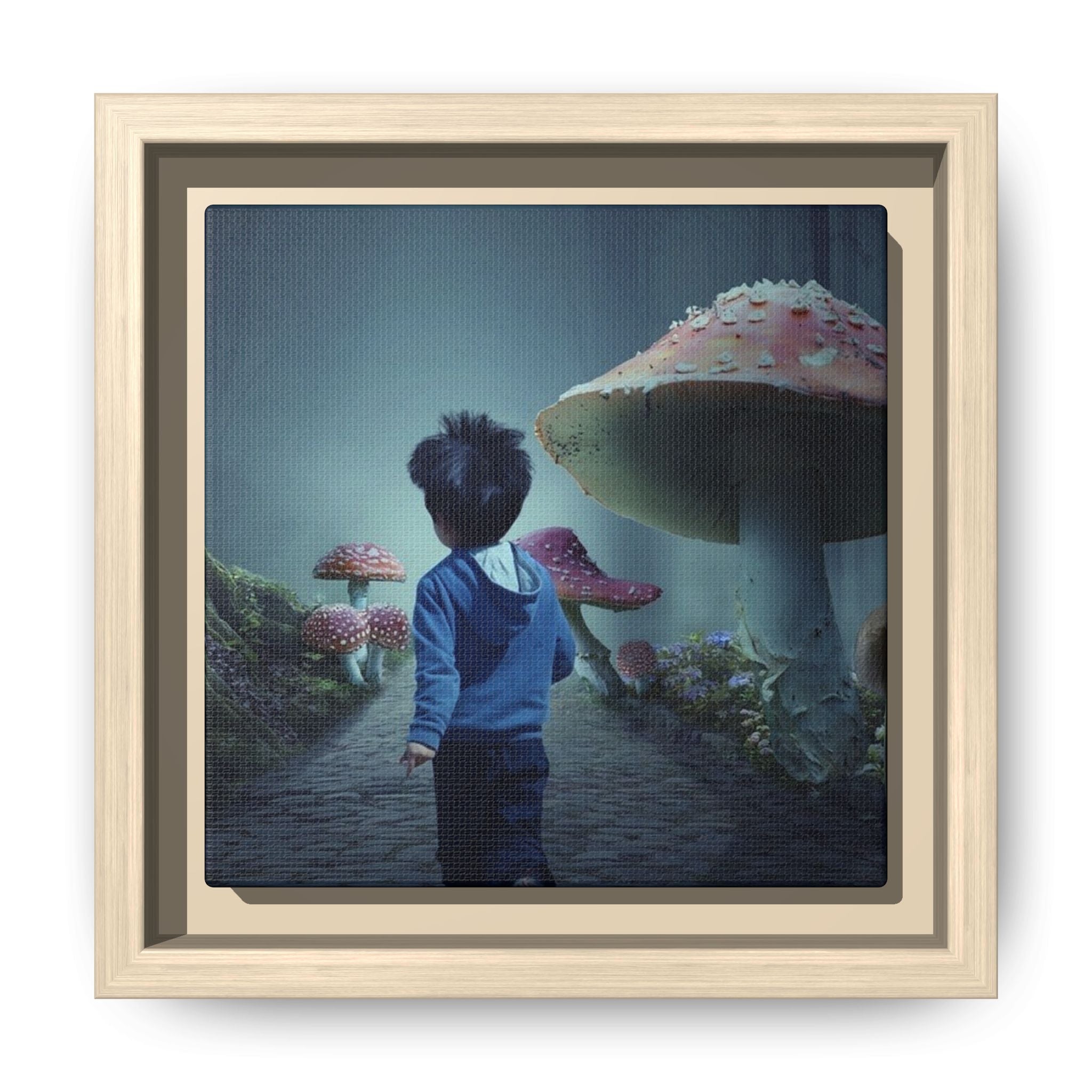 Matte Canvas, Framed (Multi-color)