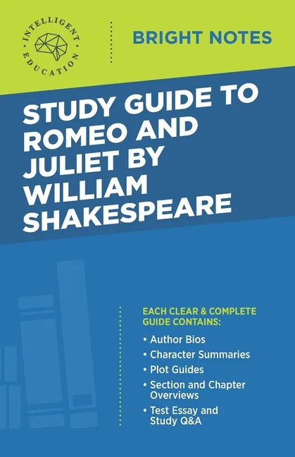 Study Guide to Romeo and Juliet by William Shakespeare - Paperback