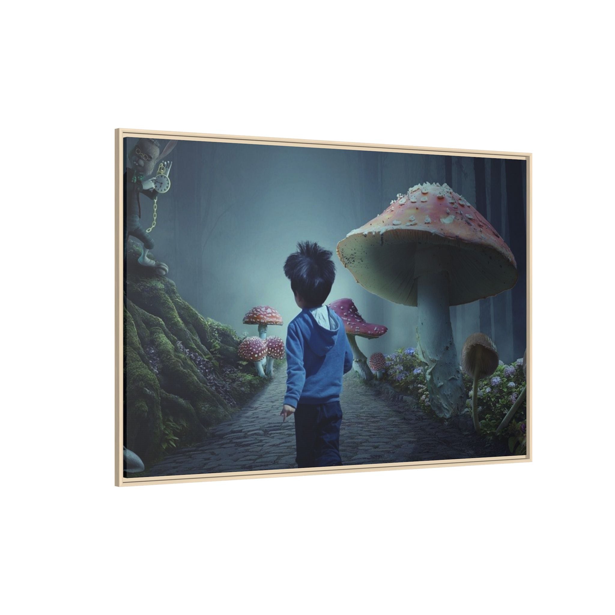 Matte Canvas, Framed (Multi-color)