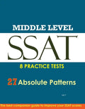 SSAT Absolute Patterns: 8 Practice Tests for Middle & Upper Level - Paperback