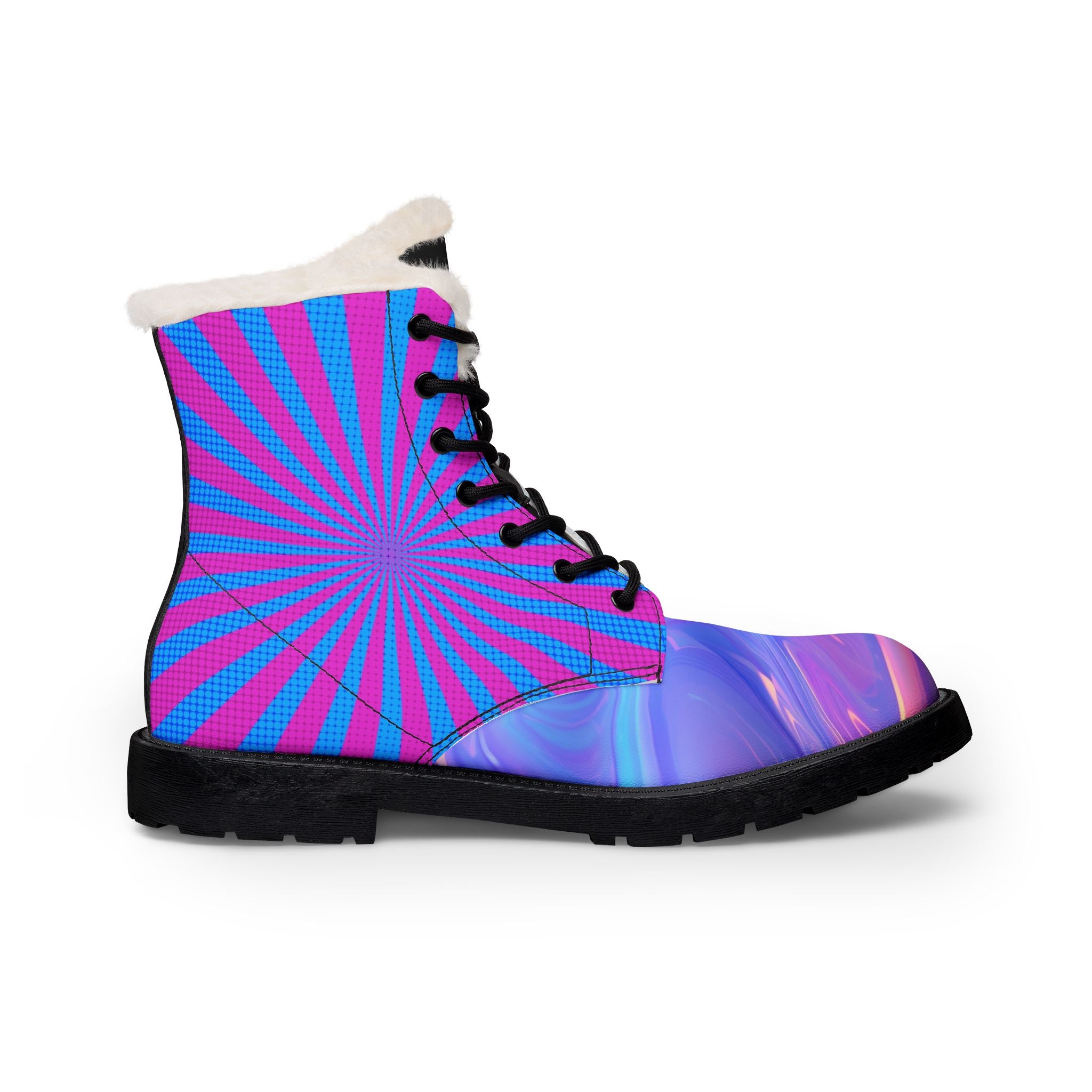 Women's Fur and Leather Boots