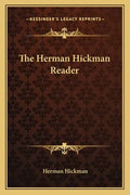 The Herman Hickman Reader - Paperback