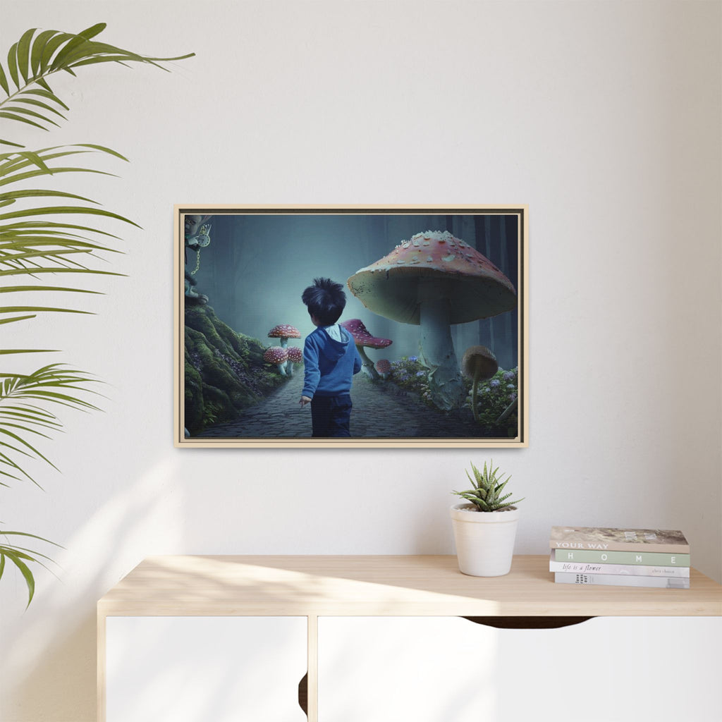 Matte Canvas, Framed (Multi-color)