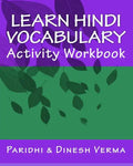 Learn Hindi Vocabulary Activity Workbook - Paperback
