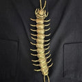 Gothic Articulated Centipede Snap-On Shirt Button Cover