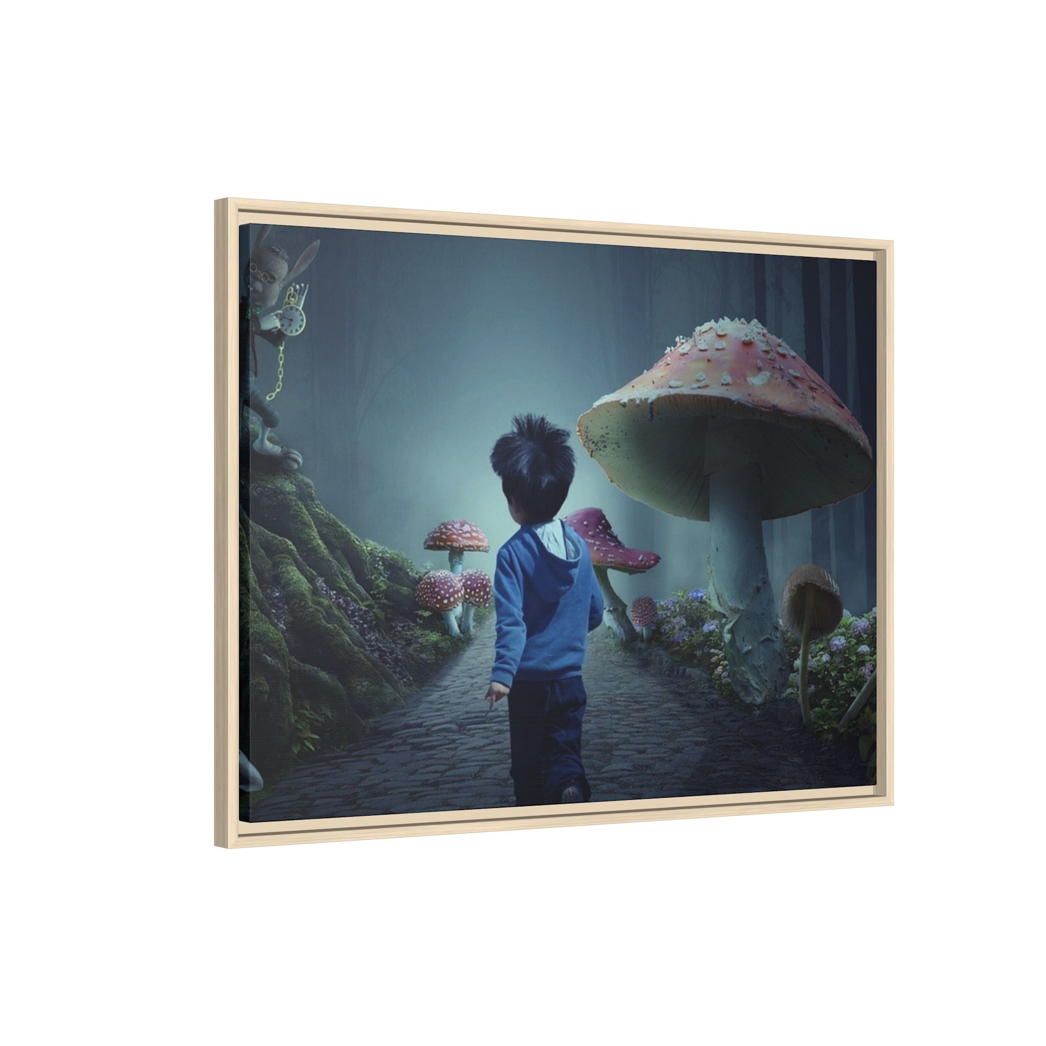 Matte Canvas, Framed (Multi-color)
