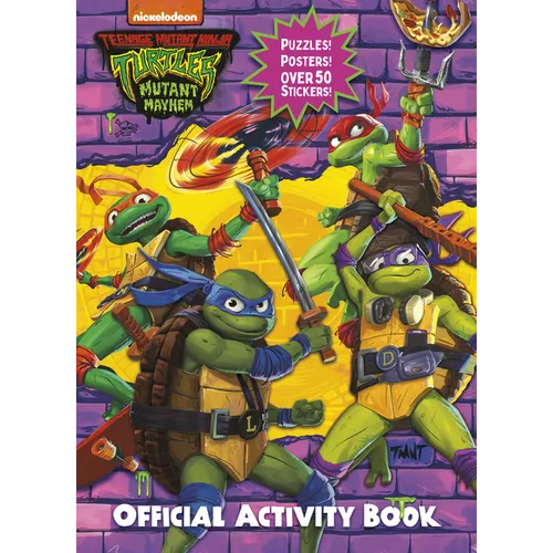 Teenage Mutant Ninja Turtles: Mutant Mayhem: Official Activity Book - Paperback