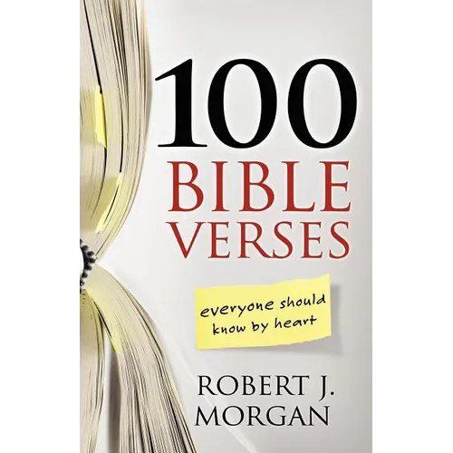 100 Bible Verses Everyone Should Know by Heart - Paperback