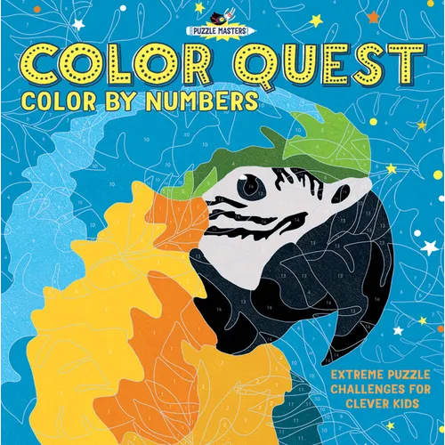 Color Quest: Color by Numbers: Extreme Puzzle Challenges for Clever Kids - Paperback