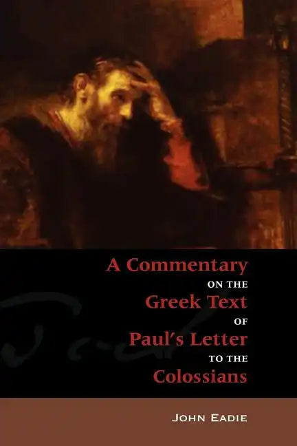 Commentary on Colossians - Paperback