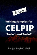 Easy Writing Samples for CELPIP Task-1 and Task-2 - Paperback
