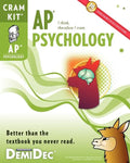 AP Psychology Cram Kit: Better than the textbook you never read. - Paperback