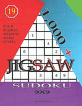 1,000 + sudoku jigsaw 9x9: Logic puzzles medium - hard levels - Paperback