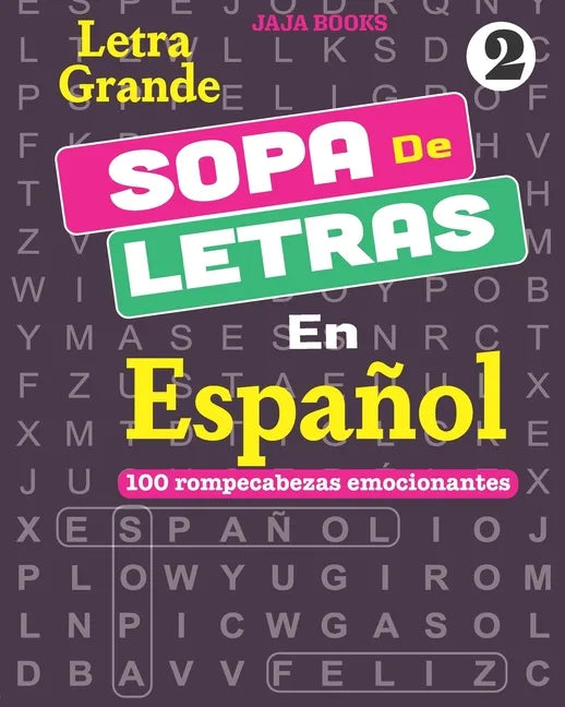 SOPA De LETRAS En Español; Vol. 2 - Paperback